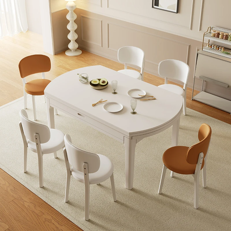 

Modern New Apartmen Dining Table Folding Extendable Spice Tea Coffee Tables Food Snack Muebles De Cocina Living Room Furniture