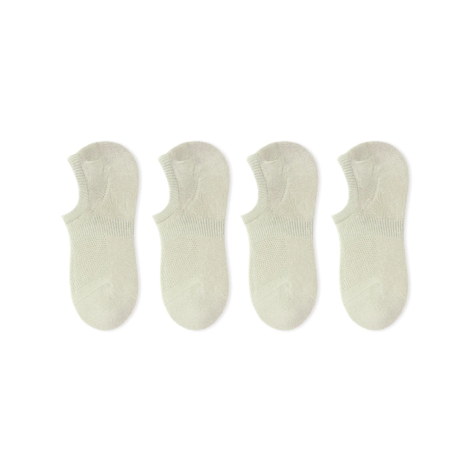 Women's crew socks three-color combination pack - pine green/orange/light pink (1 pair each)