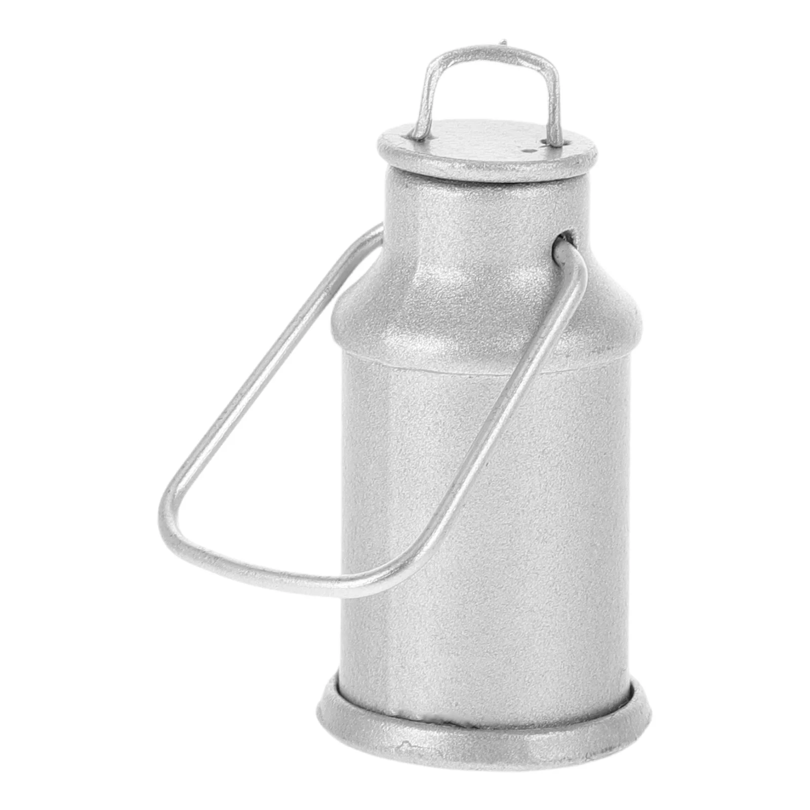 

Mini Milk Jug Miniature Espresso Coffee Pot House Water Alloy Metal with Lid Farmhouse Front Porch Decor