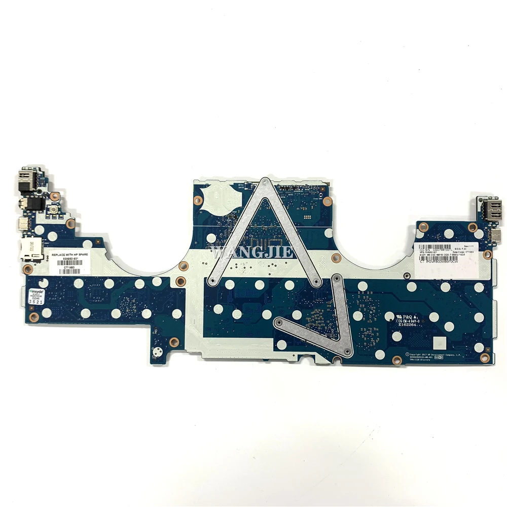 For HP ENVY Laptop 13-ad118TX 13-AD Laptop Motherboard 939652-601 939652-001 6050A2926101 DSC MX150 2GB i7-8550U 16GB