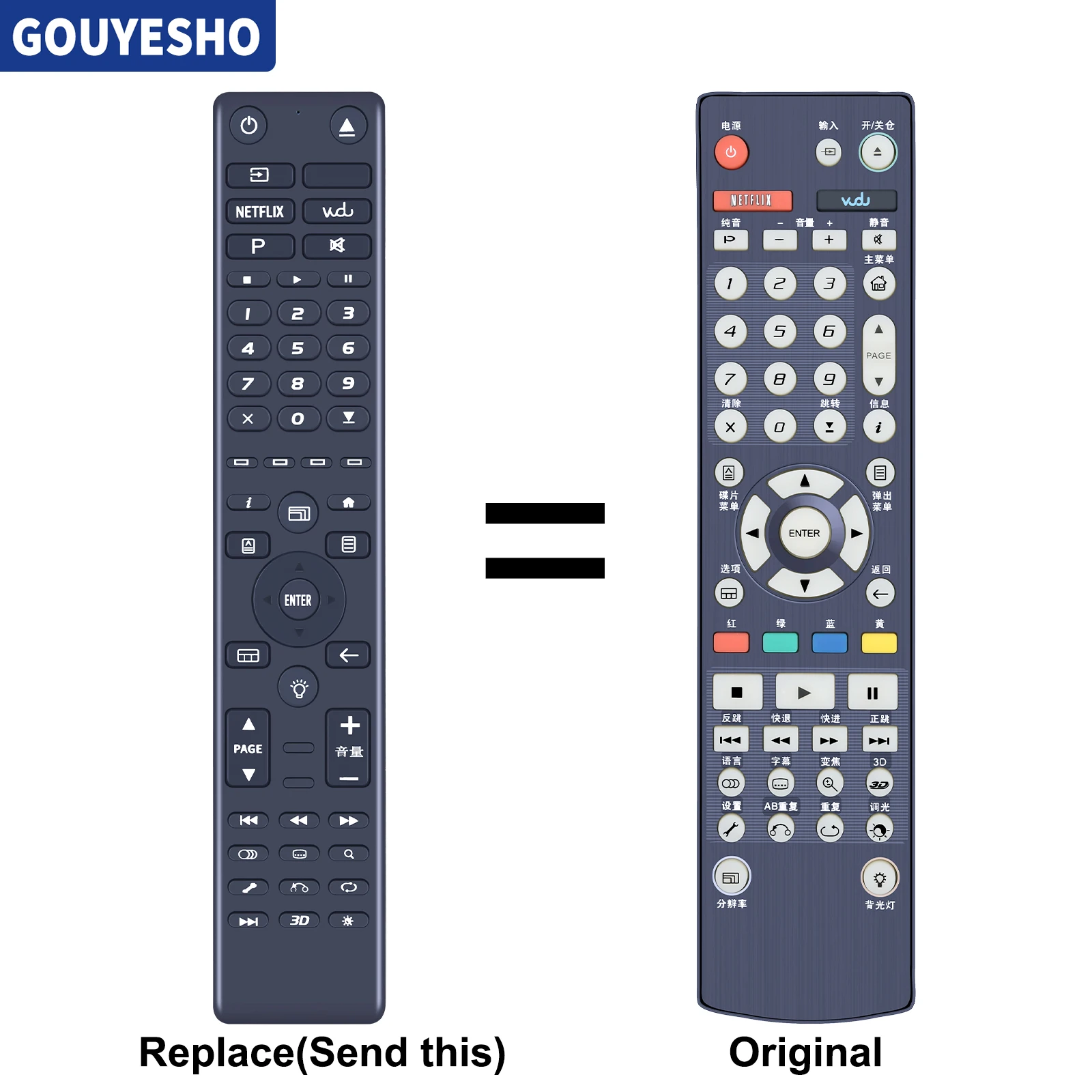 New Replace Remote Control For OPPO BDP-80 BDP-83 BDP-93 DP-95 BDP-8x BDP-9x BDP-83R