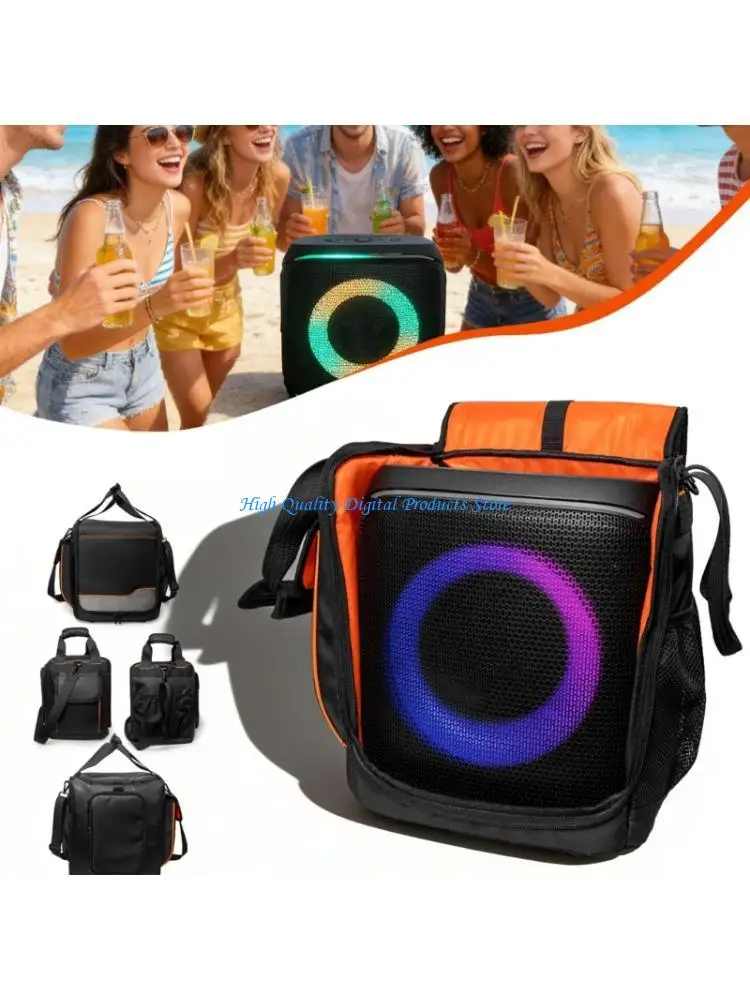 

U2JE Practical Protective Bag Sleeve Case with Shoulder Belt for PB 2 Sound Devices Convenient Portability