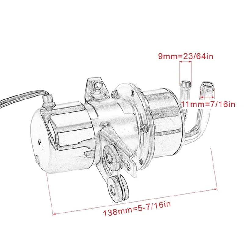 4SV-13907-00 4SV1390700 Motorcycle Fuel Pump for 1999 2000 2001 2002 Yamaha YZF R6 1997-2005 R1 1000 1000R FZ1