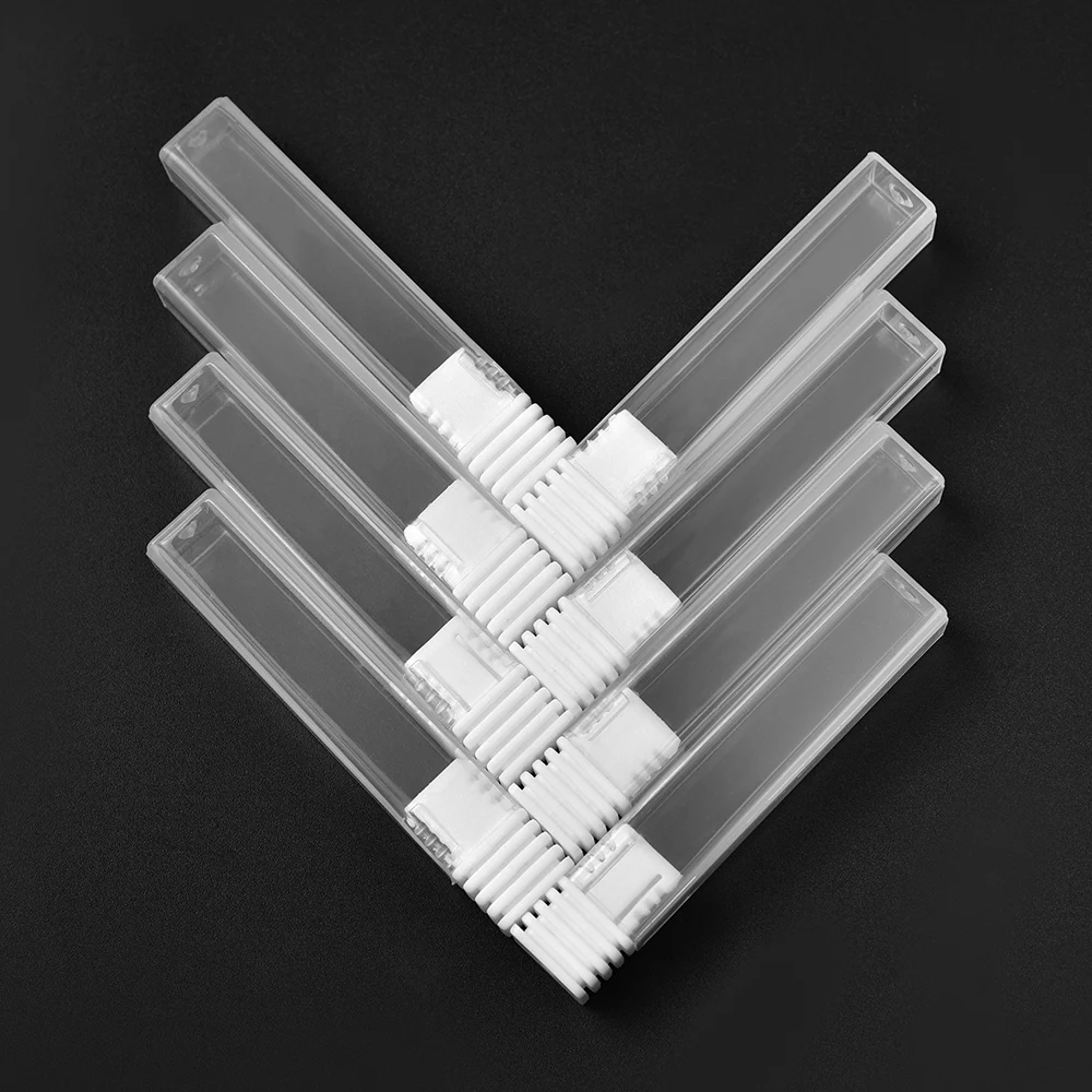 ネイルアートドリルディスプレイ,5色の収納ボックス,ネイルポリッシャー用アクセサリー,50個,100個