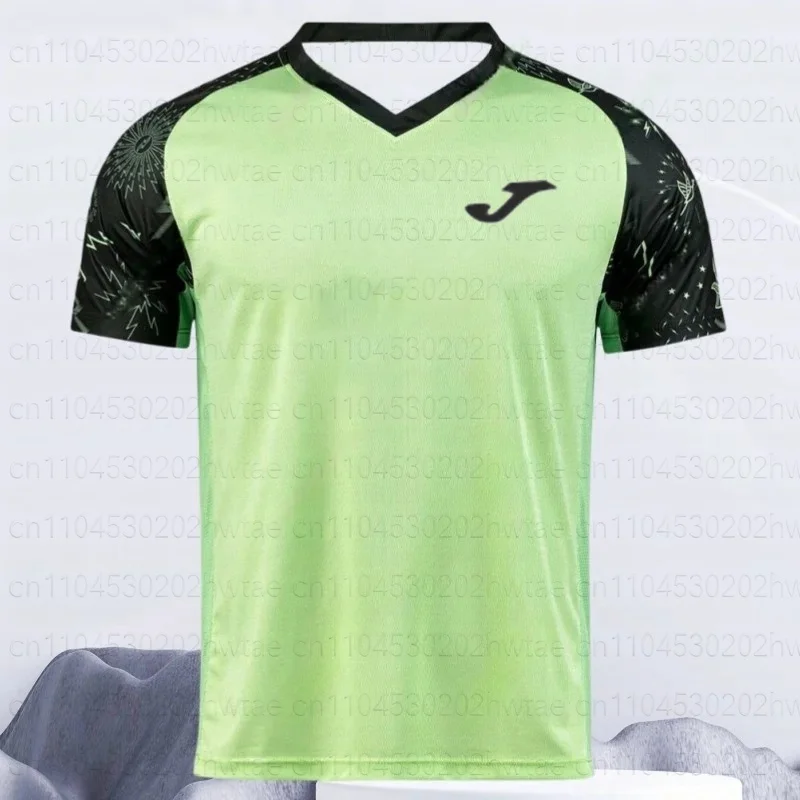 JOMA-Camiseta con estampado 3D de verano para hombre, traje de entrenamiento para deportes al aire libre, fitness, correr, top de manga corta transpirable de secado rápido