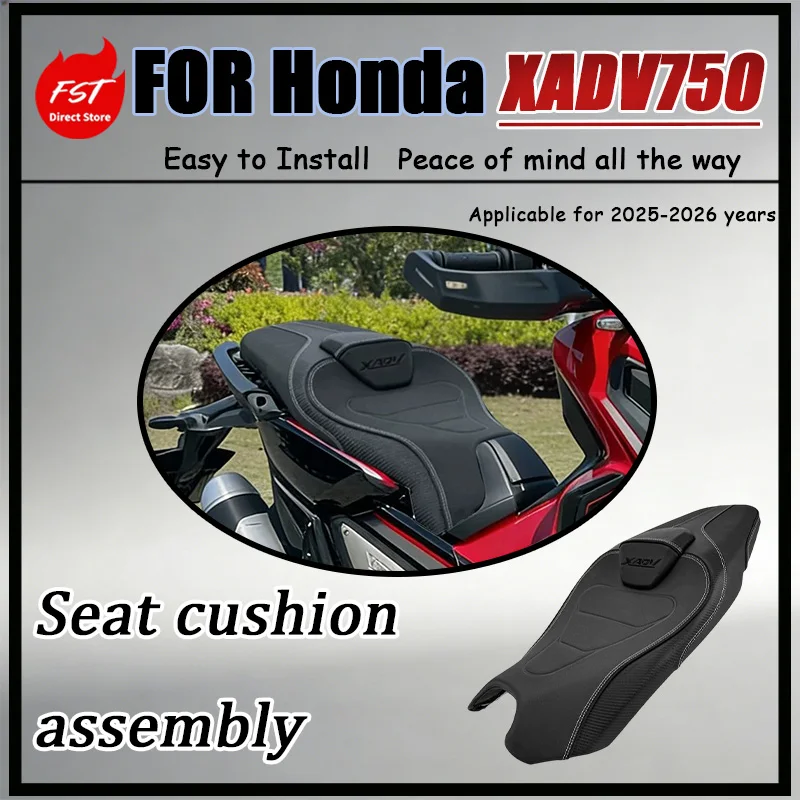For Honda XADV750 25-26 Backrest Cushion Assembly - Vehicle-Conforming Design for Enhanced Visual Quality