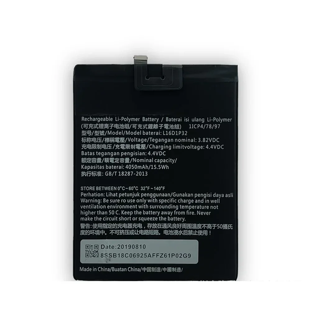 Batería L16D1P32 para Lenovo Phab 2 Plus PB2-650Y PB2-650M PB2-670N PB2-670M PB2 670N 670Y, baterías internas de polímero de litio
