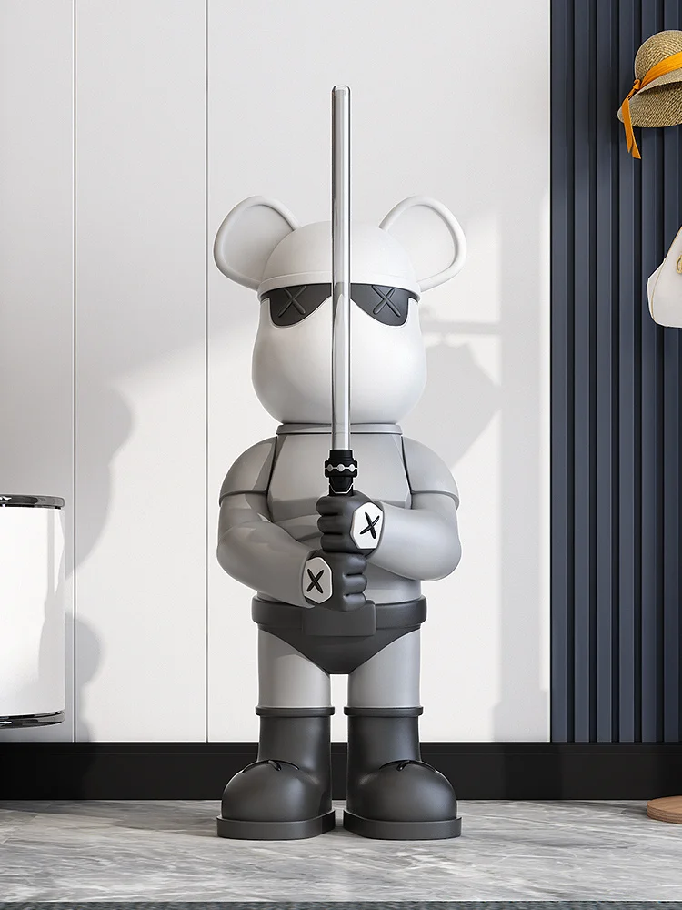 Luxury Room Decor Light Saber Bear Statue Ornaments Modern Home Living Room Sofa TV Cabinet Large Floor Decoration Sculpture - Image 5