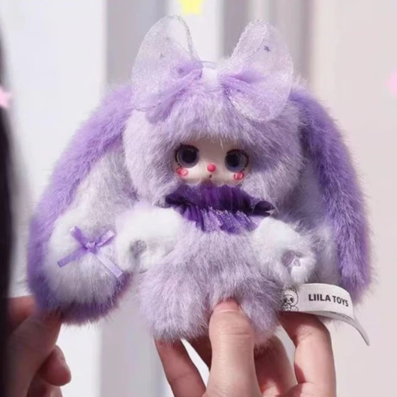 

New Blind Box Liila Rainbow Candy Series Plush Doll Keychain Trendy Toy Bag Charm Surprise Box Valentine'S Day Gift Kawaii Model