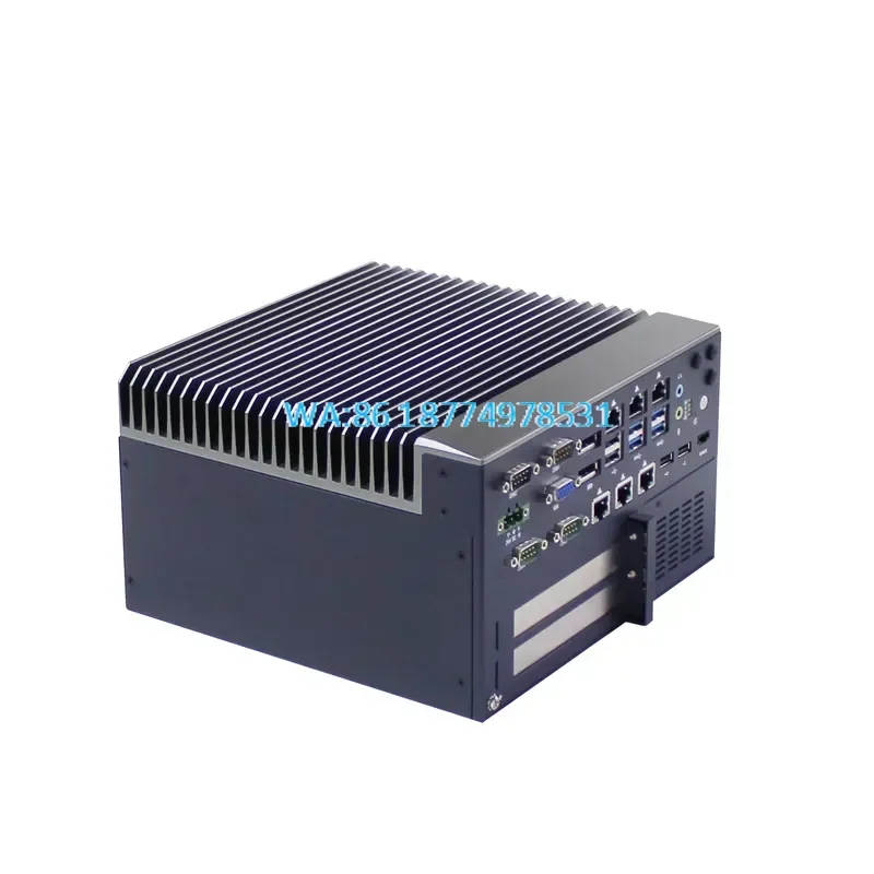Wmwmnu for 6th 9th Gen Scalable PC 2 Extensible Slots 3 SATA 3.0 Fanless Industrial Computer Windows 10