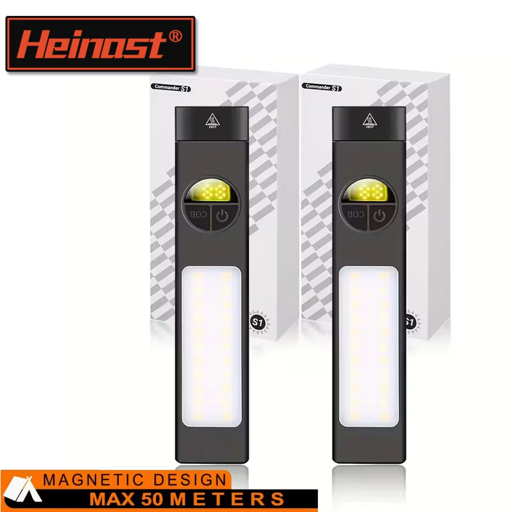Portable EDC Led Flashlight - 400LM 8 Modes USB Rechargeable Warning Light with Magnetic Clip Waterproof Outdoor Emergency Lamp