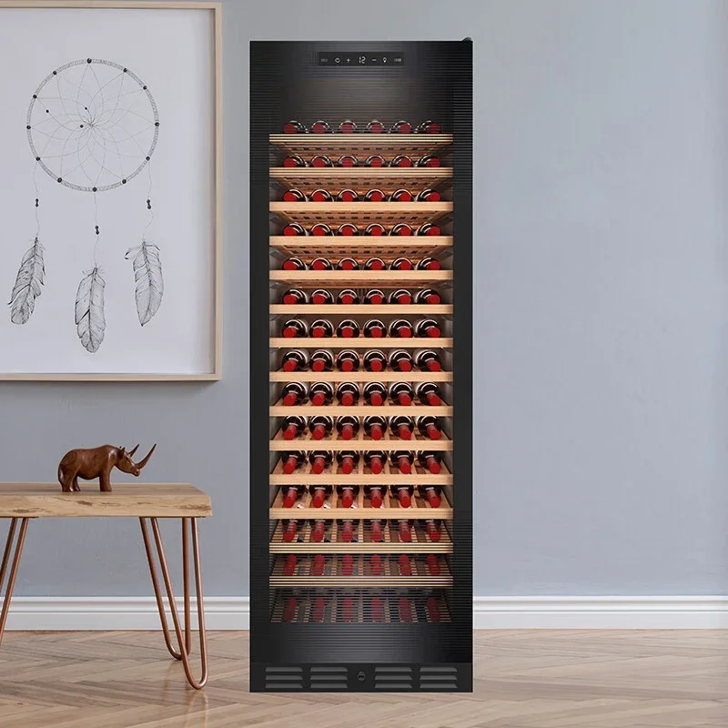 Household and commercial constant temperature wine cabinet air-cooled and refrigerated large capacity