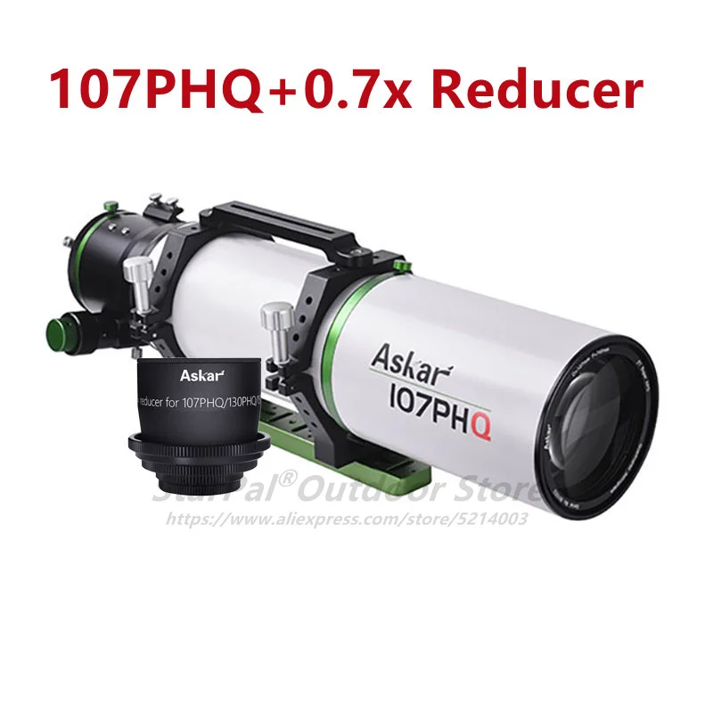 Askar 107mm F/7 Quadruplet Flat Field Astrograph Refractor Telescope Super APO Askar 107PHQ