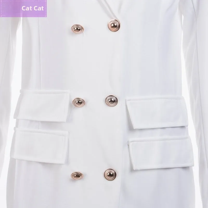 209年春 レディース カジュアル オフィスドレス スリムフィット ブラック スーツドレス ポリエステル繊維90% その他0% エレガント ファッション レディースガウン