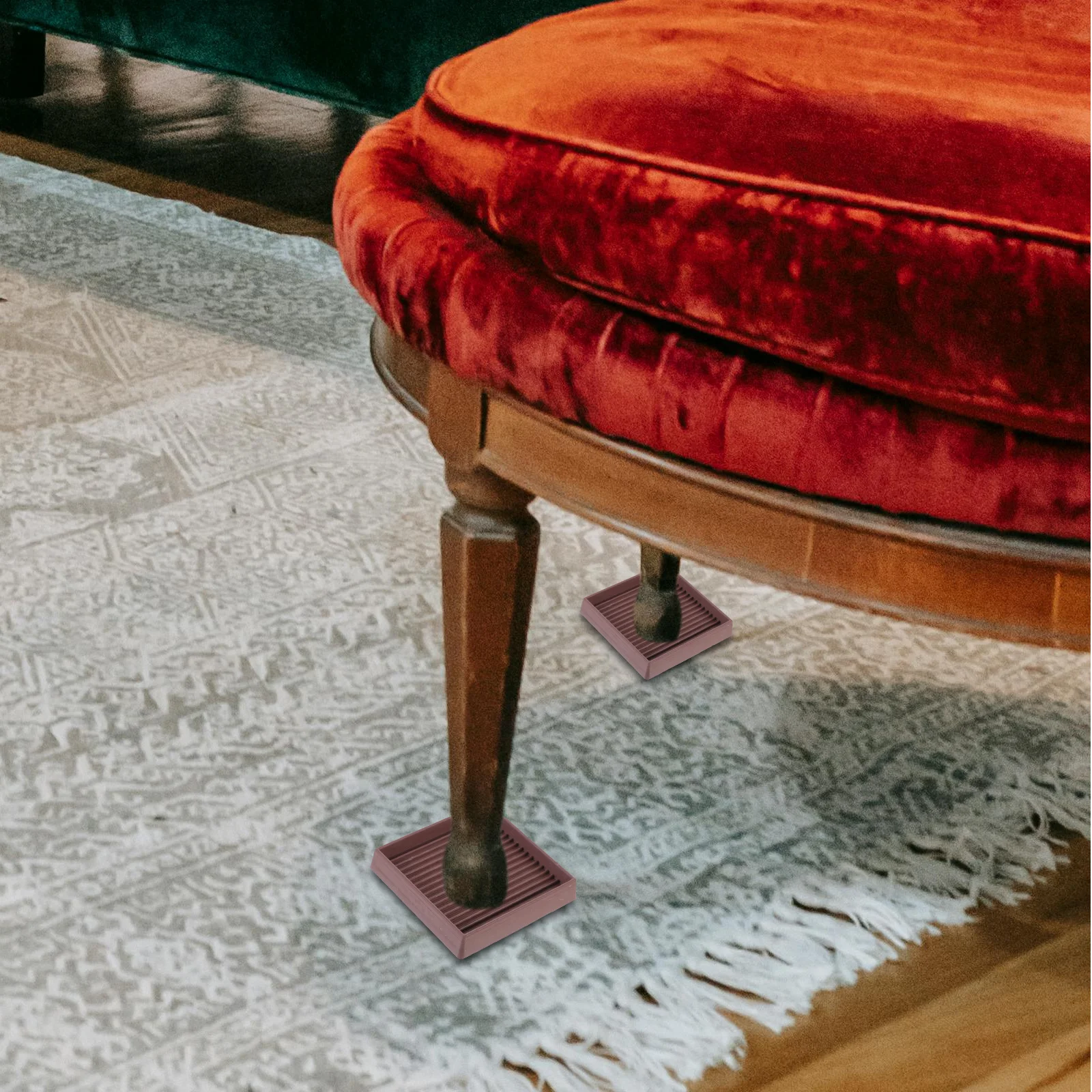 

4 шт., защитные накладки на пол для ножек стула, нескользящие мебельные накладки для паркетных полов, мебельные накладки для паркетных полов, стопоры для кроватей