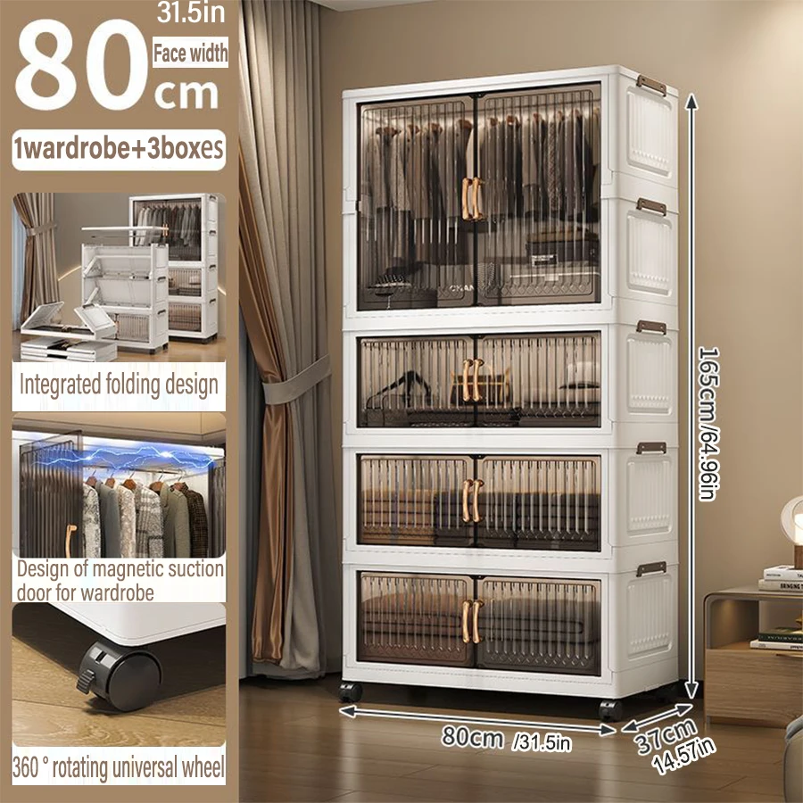 Opvouwbare opbergkast Wandmontage Opvouwbare organisator Kast Keuken Badkamer Slaapkamer Multifunctionele ruimtebesparing