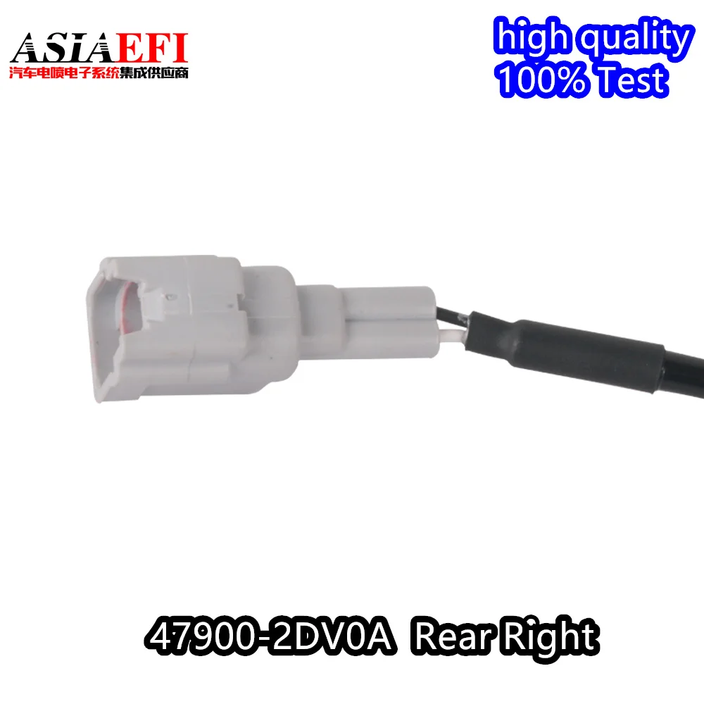 High quality 47900-1JY0A 47900-2DV0A Rear Right ABS Sensor Wheel Speed For Nissan Teana Bluebird Sylphy II Guda New 47901-2DV0A