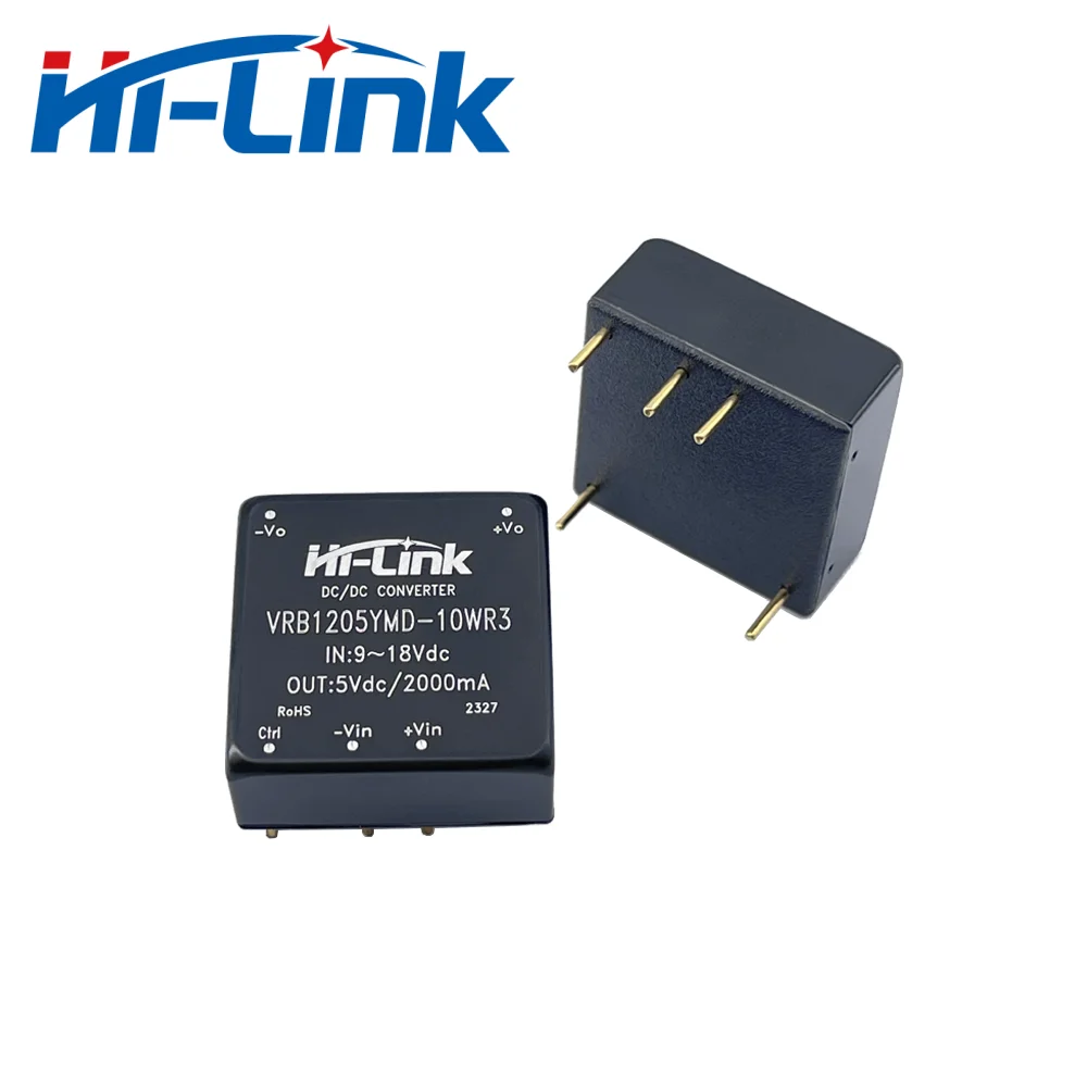 شحن مجاني 10 قطعة/الوحدة تيار مستمر وحدة معزولة 9-18 فولت المدخلات 5 فولت 2000mA الناتج DCDC VRB1205YMD-10WR3 تنحى تحويل امدادات الطاقة