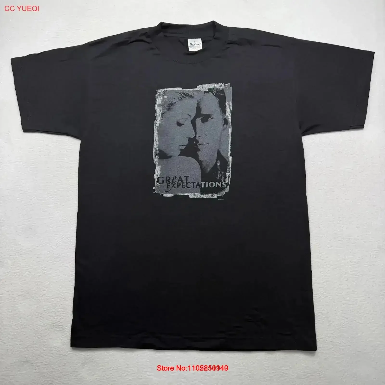Great Expectations Gwyneth Paltrow Vintage 1998 Movie Promo T Shirt Sz L Deadstock Washed fashion Slightly vintage Washed