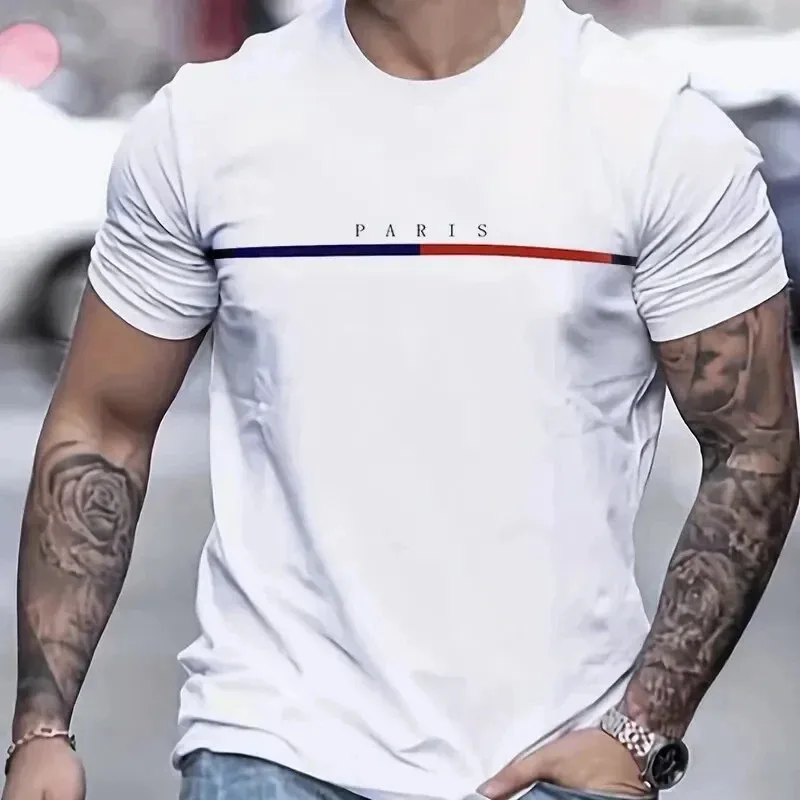 The Walking Dad Funny Street Printed T-Shirts Men Fashion Summer Tshirt Loose Oversized Cotton Short Sleeves Hip Hop Tees 80211