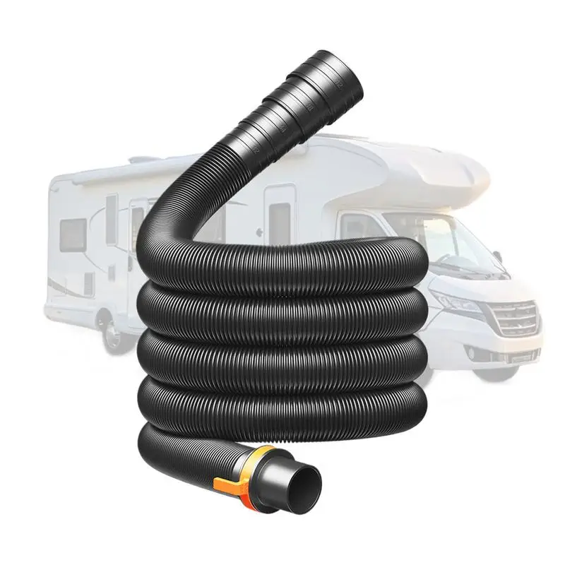 

Potable Water Hose Motorhome Waste Pipe Expandable Sealing Waste Water Hose For Lawn Marine Camping RV Travel Trailer