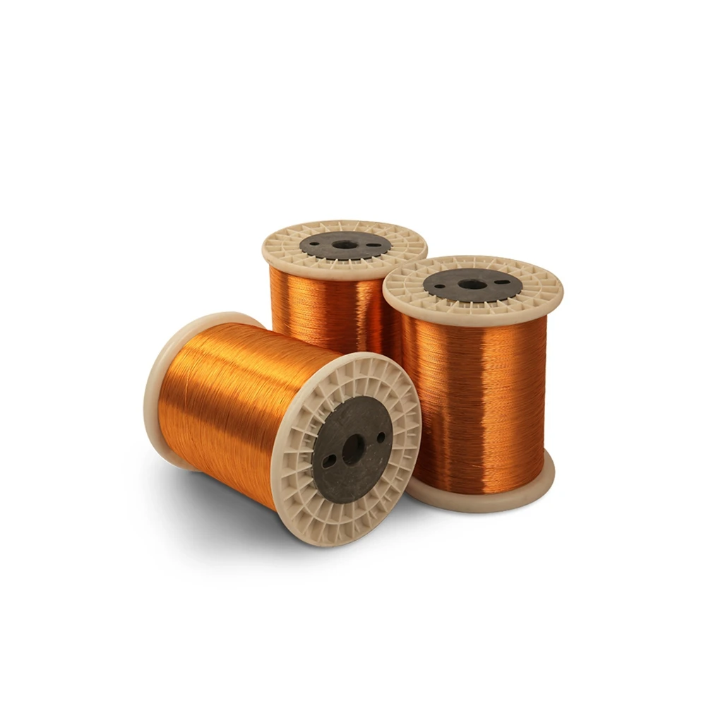 QA-1/155 Enameled Copper Wire Electromagnetic Coil Magnetic Cable Transformer Coated with Polyurethane for Electrical Engineerin