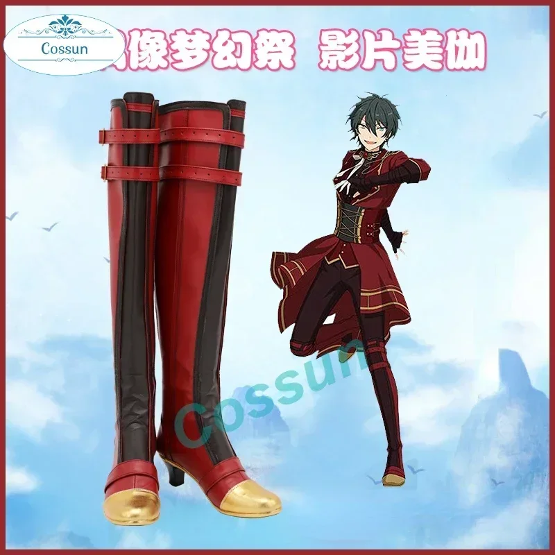 

COSSUN Game Ensemble Stars Valkyrie Itsuki Shu Kagehira Mika Cosplay shoes Halloween Party Custom Made