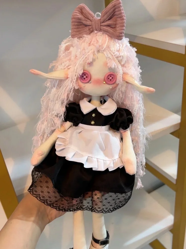 

Sweet Little Maid Cotton Doll Romantic Gothic Girl 30cm Collectible Gift