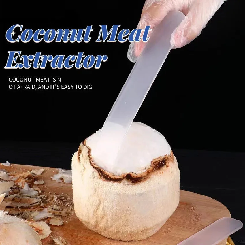 

1pcs Coconut Soft Knife Flexible Coconut Meat Remover Coconut Egg Separator For Easy Coconut Flesh Extraction Soft Kitchen Tool