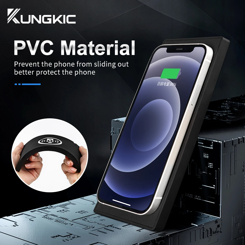 Mobile Phone Fast Wireless Cha - Wireless Car Charger Mount Fast Charging 评论和价格