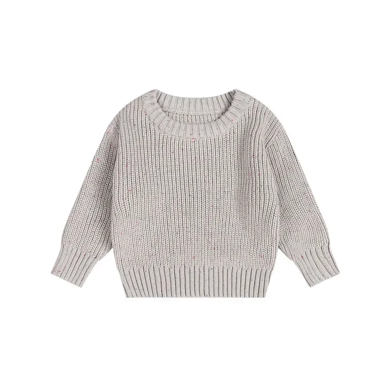 

0-6Y Baby Boys Girls Knit Sweater Clothes Autumn Toddler Infant Kids Knitwear Cotton Soft Winter Long Sleeve Baby Pullover Tops