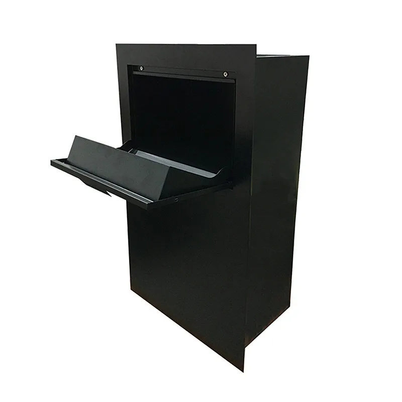 

European, American outdoor embedded express cabinet household hidden metal