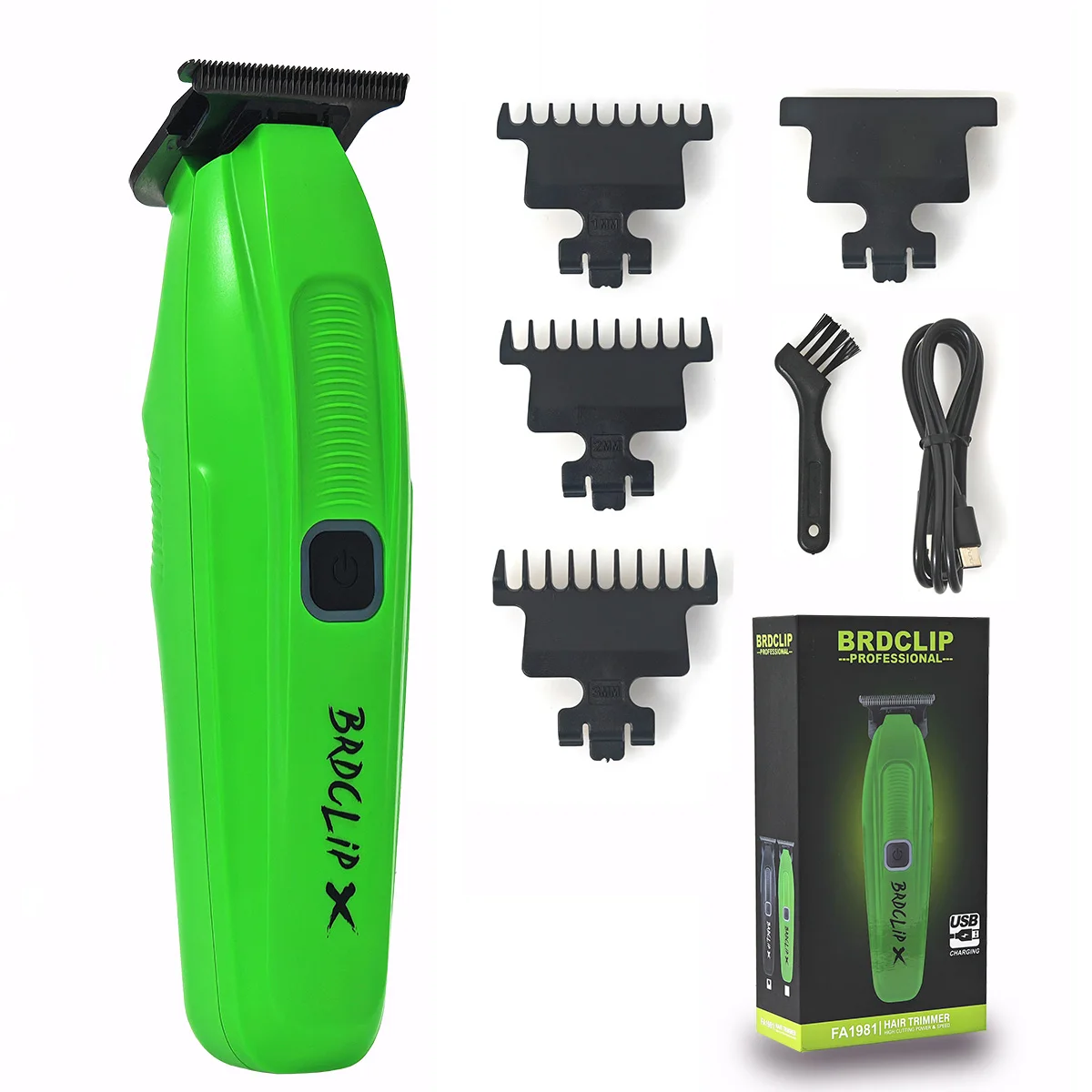 BRDCLIP FA1981 7500 U/min Professioneller X-Haarschneider, 0 Entfernung, DLC-Klinge, Friseur, 1500 mAh, Finish-Maschine, Salon, elektrischer Haarschneider – Detail 9