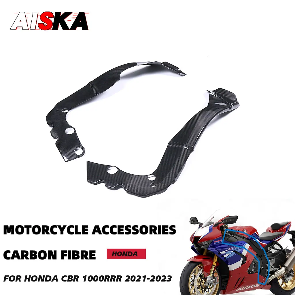 

100% 3K Carbon Fiber Frame Covers Side Panels Fairings Motorcycle Accessories For HONDA CBR 1000RRR CBR1000RR-R 2021 2022 2023