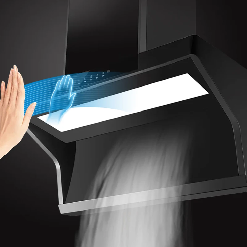 7-شكل 700 مللي متر شفاط المطبخ الذكية مستخرج الدخان هود طباخ مدخنة العادم شفاط المطبخ