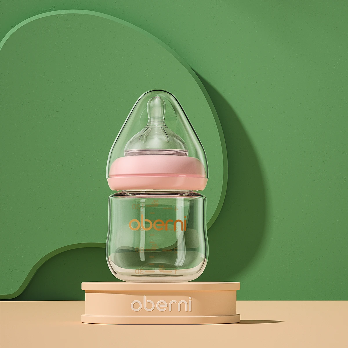 Oberni glass baby feeding Bottle newborn mamadeiras para bebê for 0 to 6 months BPA free baby milk bottle biberon para bebés