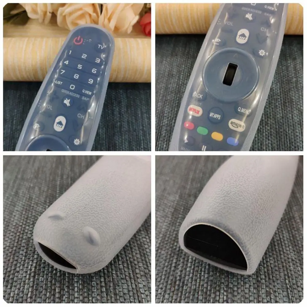 Waterproof TV Accessories Protective Case Remote Controller Protector Soft Shell Silicone Cover For LG Dynamic TV AN-MR600/650