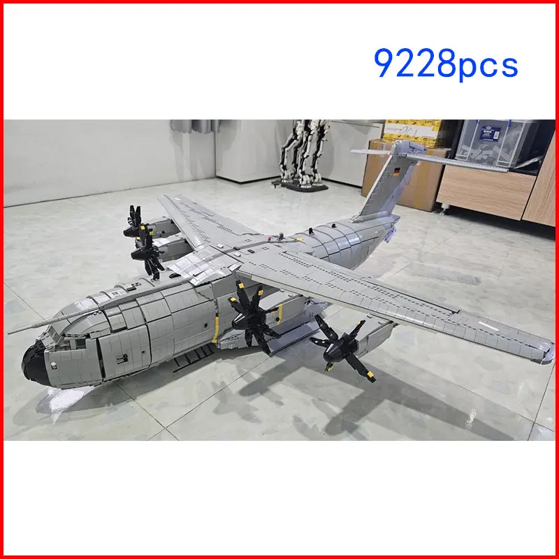 

MOC-156206 9228pcs small particle assembly building blocks high difficulty aircraft passenger plane model adult large toy gift