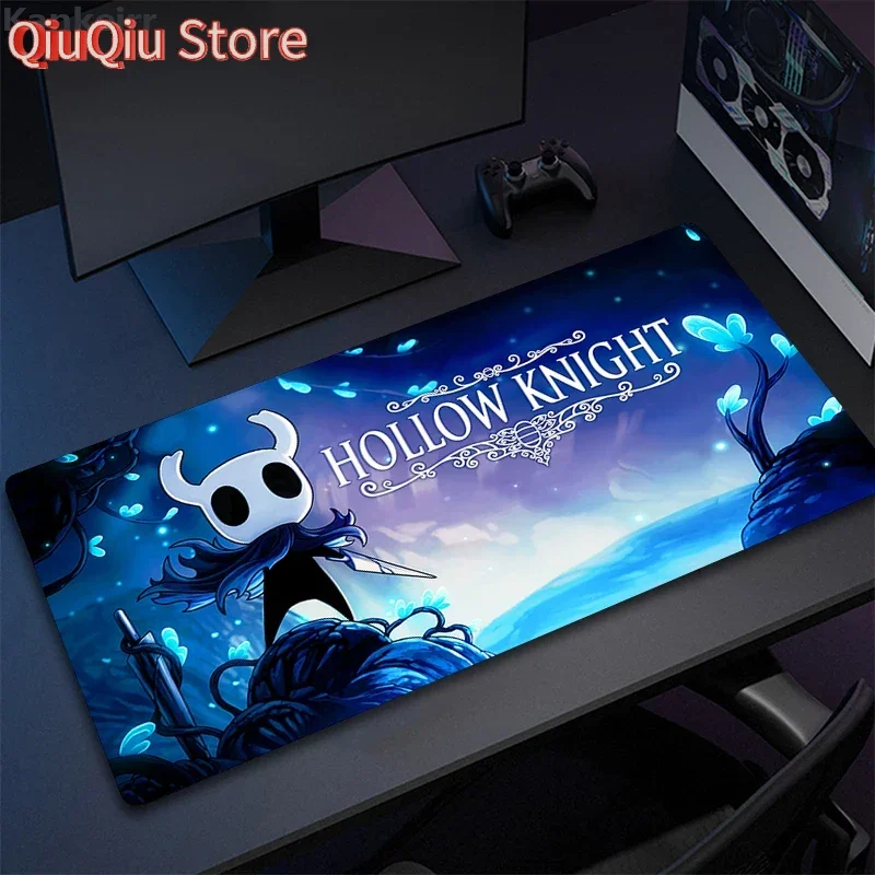 Mauspads Hollow Knight Tischmatten Computer Mousepad Company Big Desk Pad 80x30 XXL Große Gamer Mousepads Anime Mause Matte Teppiche