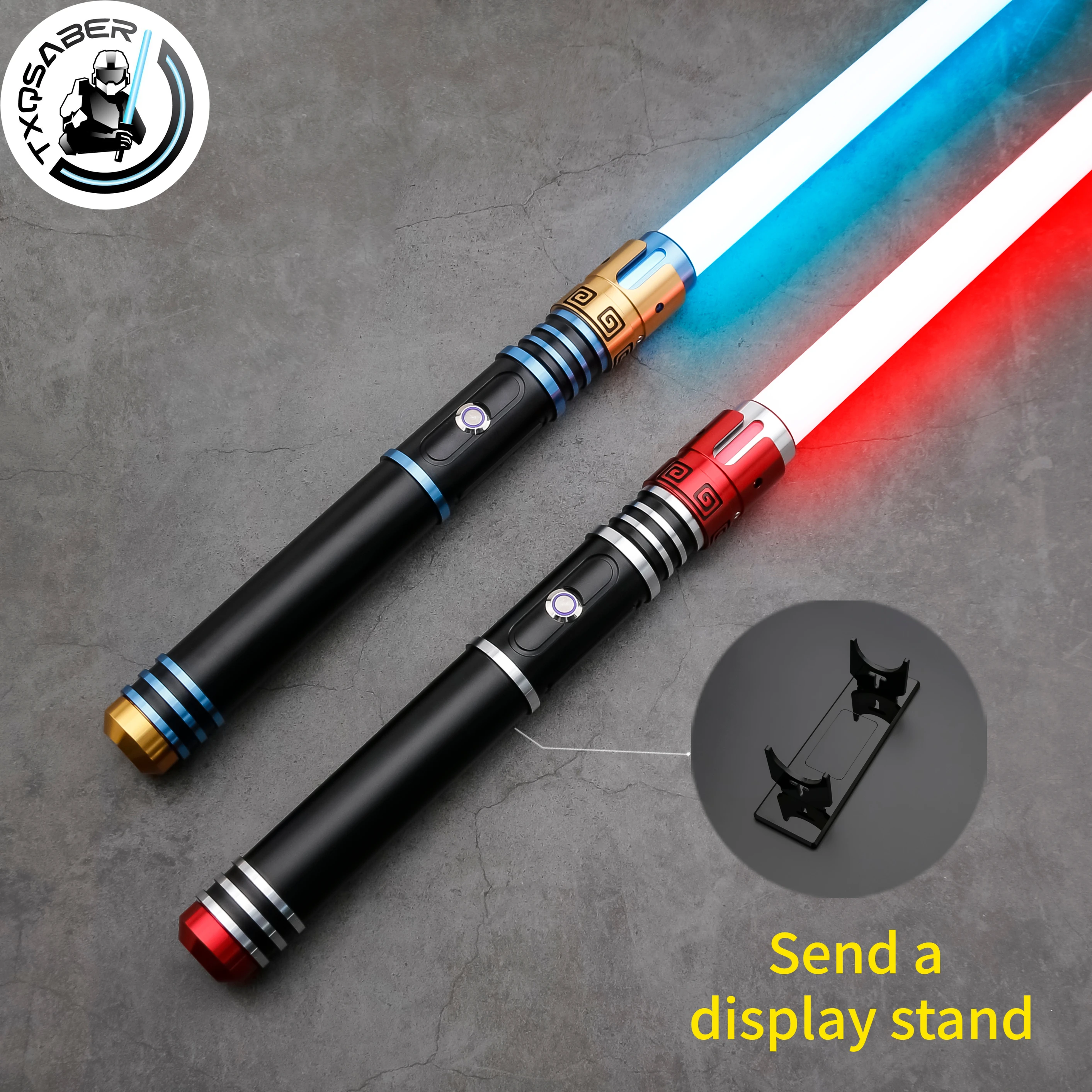 

TXQSABER Lightsaber ET SDRGB Pixel Laser Sword Smooth Swing Blaster FOC RGB Pixel Metal Hilt Light Sword for Adult Cosplay Toys