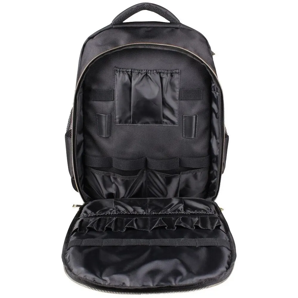 Barber Supplies Rucksack Tragbare Clippers Organizer Friseur Werkzeuge Tasche Große Kapazität Reisetasche Salon Lagerung Schultern Tasche – Detail 12