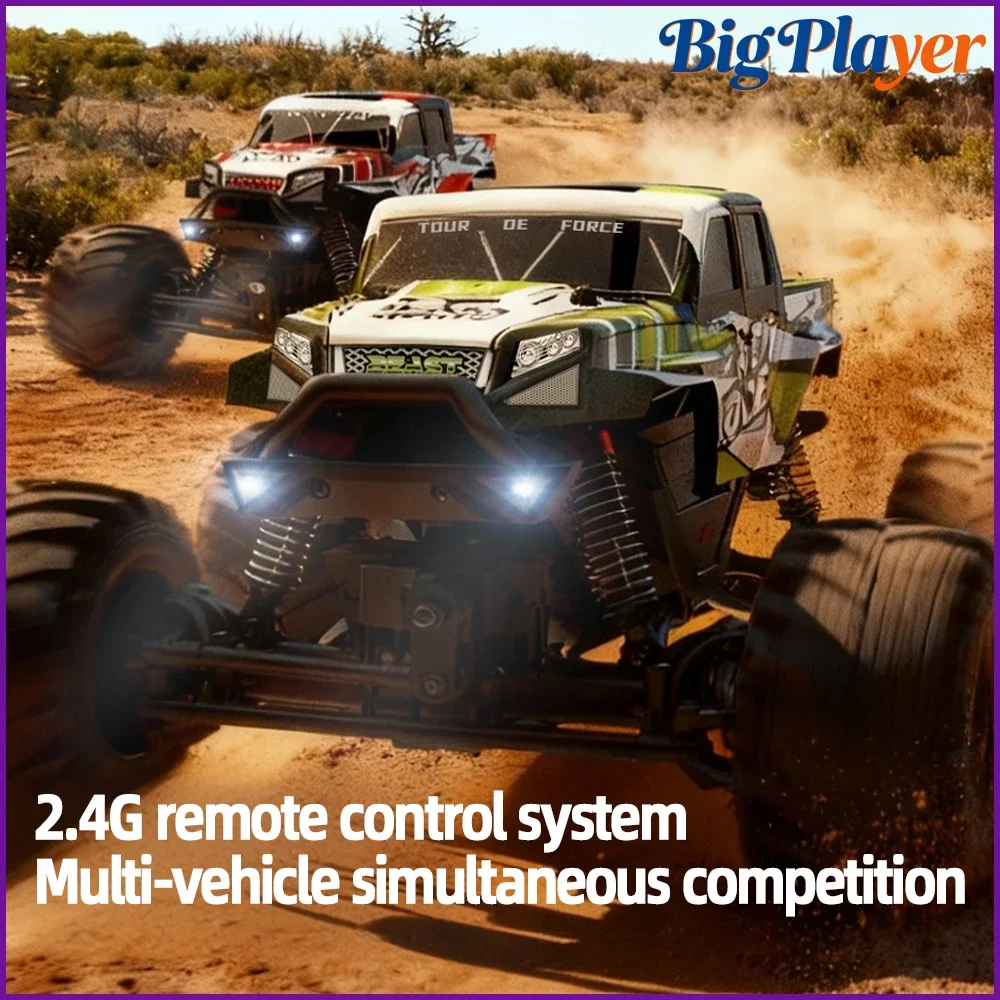 New SG-1805 RC Monster Truck 2.4G 4WD Professional Competitive Racing Model All Terrain Off Road Remote Control Vehicle For Boys