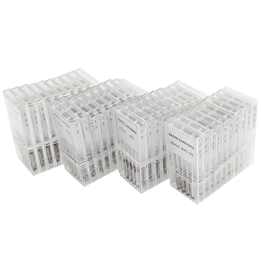 Obrázek 3: 50box AG 21/25mm zubní lentulo pasta dopravci endodontic reamers vrtačka brousky endo souborů zubař materiálů měřici zařízení