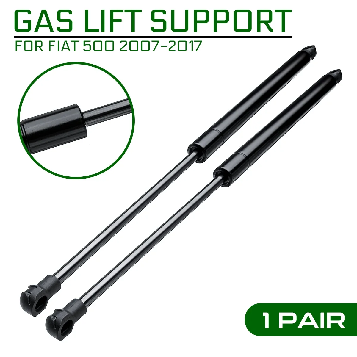 

Для Fiat 500 2007-2017 гг. 51785412 Интерьер автомобиля, задний багажник, задние ворота, задняя дверь, газовая пружина, амортизаторные стойки, опорный стержень