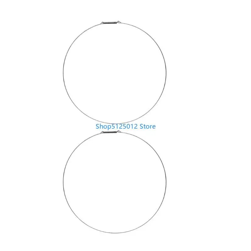 G8TC 2Pcs Universal Washing Machine Door Gasket Retainer Adapter 33cm/35cm Easy Installation For Washing Machine