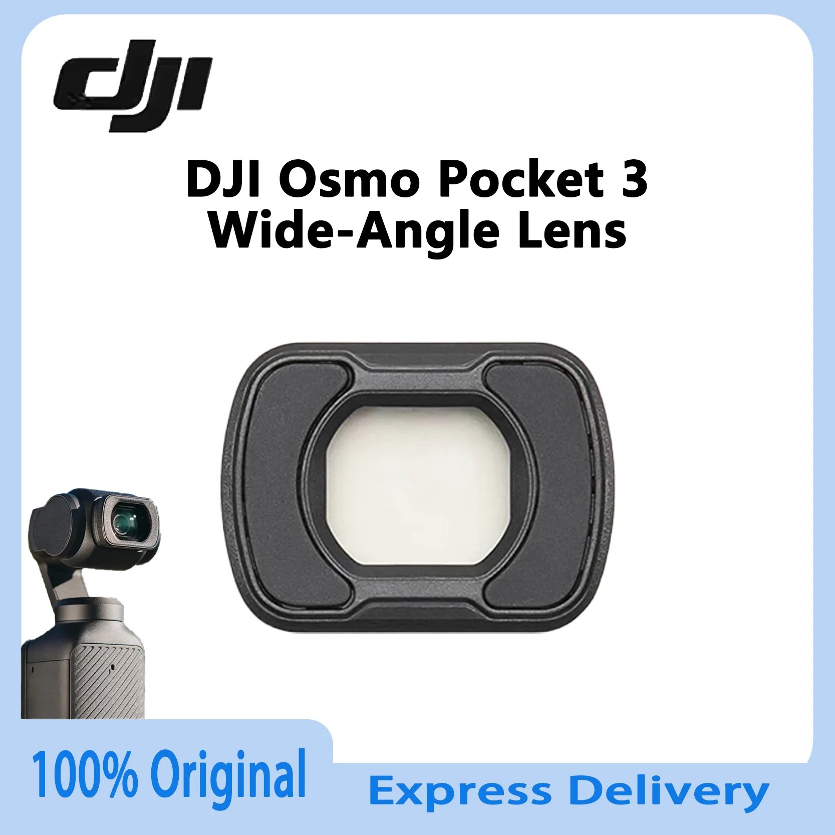 original-dji-osmo-pocket-3-wide-angle-lens-expand-fov-to-108-degree-capture-more-scenes-for-osmo-pocket-3-original-new