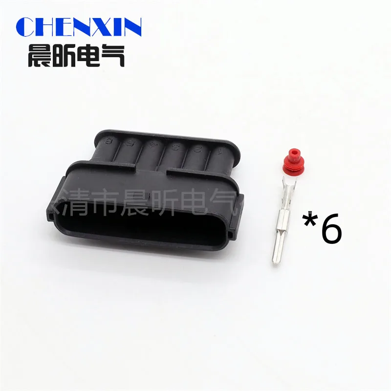 

6 Pin 7283-1968-30 Auto Electric Throttle Plug Accelerator Socket Connector MG643796 90980-11858 For Toyota Mitsubishi