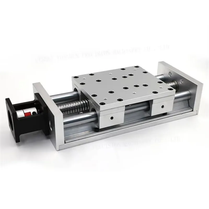 140mm Travel CNC Kit 3 Axis XYZ Ball Screw Drive Linear Guide & Bearing Slide Table with Motor Bracket 0.03mm