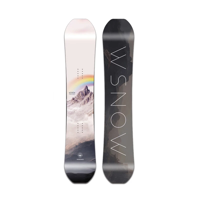 Snowboard, Men's All-round Board, Flat Board All-Regional Women's Snowboard Snowboard Equipment