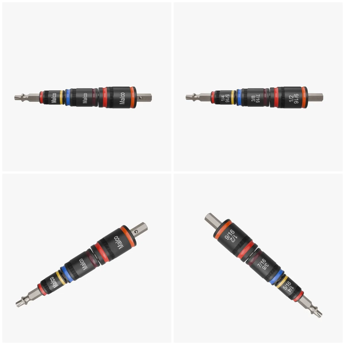 

MTT25A 7-in-1 C-RHEX® Flip-Bit Socket Set, T25 Star, 1/4-9/16 in, Impact Rated, Magnetic, Stackable